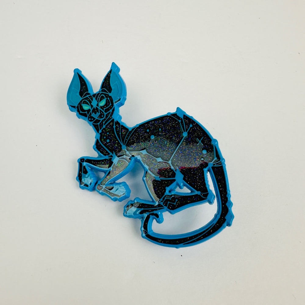 Stellar Sphynx Limited Enamel Pin Collection Piece Cosmos Style Cat